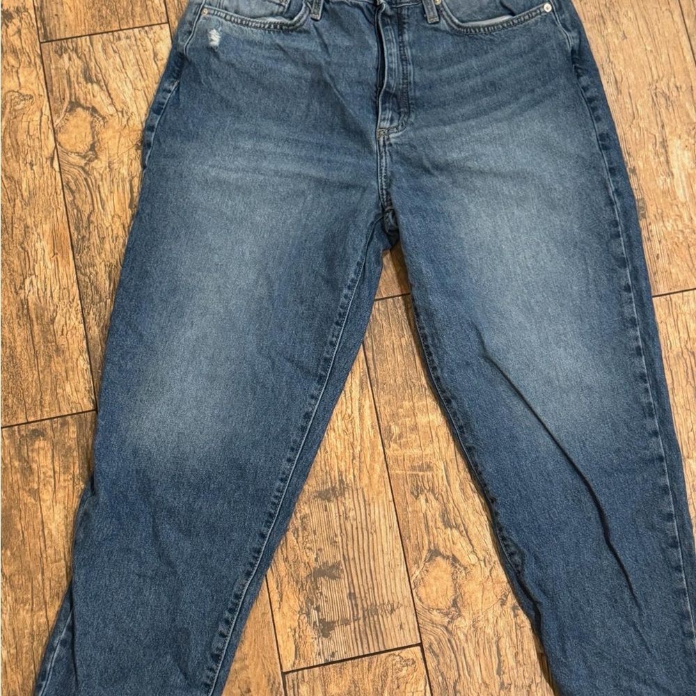 Forever 21 Blue Straight Leg Denim